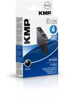 KMP Inktcartridge vervangt Epson T1291 Compatibel Zwart E125 1617,0001 - thumbnail