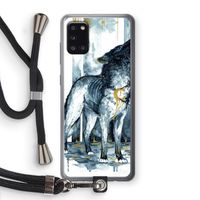Bleeding Soul: Samsung Galaxy A31 Transparant Hoesje met koord