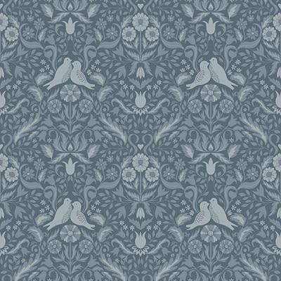 Dutch Wallcoverings Ekbacka - Niki Grey - Grijs