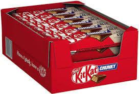 Kit Kat Nestle - Kit Kat Chunky 40 Gram 24 Stuks (import)