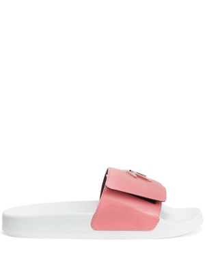 Giuseppe Zanotti claquettes New Brett - Rose