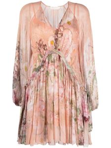 ZIMMERMANN robe Dancer à fleurs - Rose