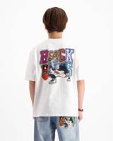 Black Bananas Dribble T-Shirt Kids Wit - Maat 176 - Kleur: Wit | Soccerfanshop