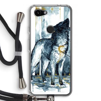Bleeding Soul: Pixel 3a Transparant Hoesje met koord