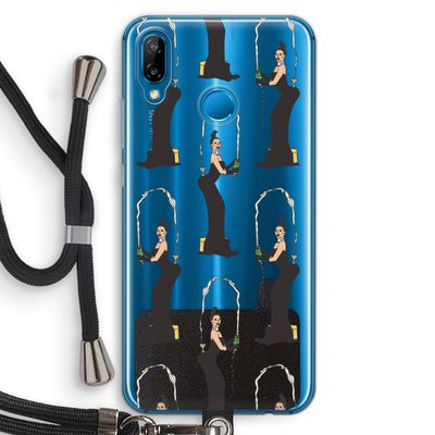 Pop Some Kim: Huawei P20 Lite Transparant Hoesje met koord