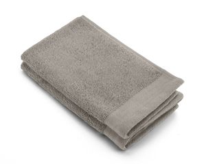 WALRA Gastendoek Soft Cotton Taupe (set 2 stuks) - 30x50 cm