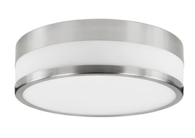 HighLight plafondlamp Bagno Ø 26 cm - mat staal