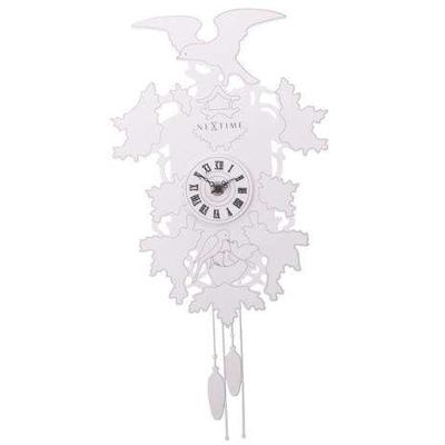 NeXtime klok 2988 Cuckoo Weeble, 41x21 cm, Wall, White