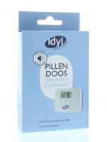 Idyl Pillendoos met alarm en trilfunctie 6-vaks Idyl Pillendoos met alarm en trilfunctie 6-vaks