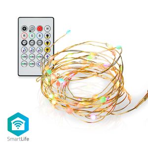 Nedis SmartLife LED-strip | Wi-Fi | 5 m | IP20 | 2700 | 1 stuks - WIFILX51RGB WIFILX51RGB