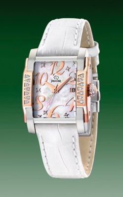 Horlogeband Jaguar J648-3 Leder Wit