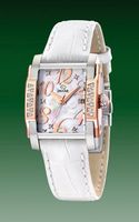 Horlogeband Jaguar J648-3 Leder Wit - thumbnail