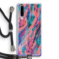 Electric Times: Huawei P30 Transparant Hoesje met koord