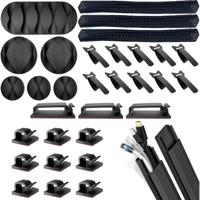 Quadrios 25CA578 Kabelhouderassortiment 25CA578 Zwart 34 onderdelen