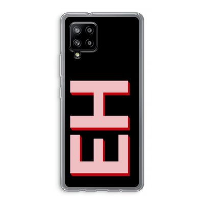 Monogram: Samsung Galaxy A42 5G Transparant Hoesje