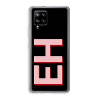 Monogram: Samsung Galaxy A42 5G Transparant Hoesje