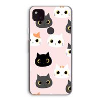 Katten: Google Pixel 4a 5G Transparant Hoesje