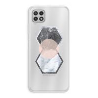 Creatieve toets: Samsung Galaxy A22 4G Transparant Hoesje