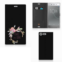 Sony Xperia XZ Premium Magnet Case Boho Text - thumbnail