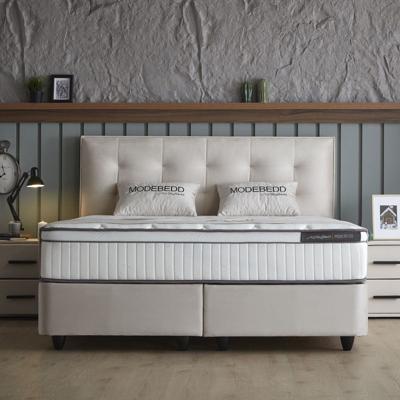 Boxspring Met Opbergruimte Modebedd - Beige - Dekbed-Discounter.nl