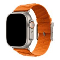 Apple Watch Bandje Averro - Nylon - Oranje -