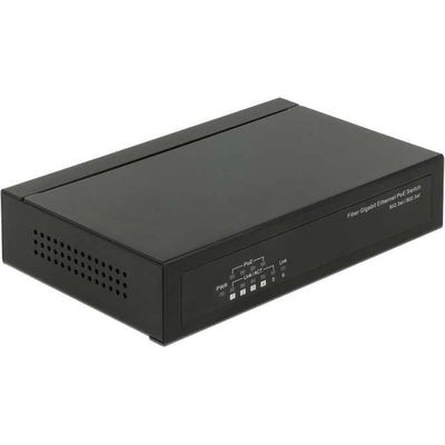 Gigabit Ethernet Switch 4 Port PoE + 1 RJ45 + 1 SFP Switch