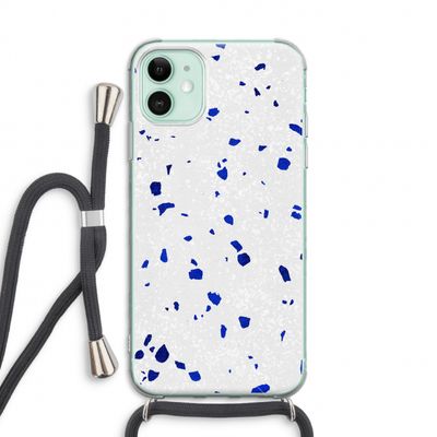 Terrazzo N°5: iPhone 11 Transparant Hoesje met koord