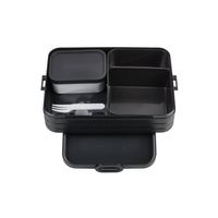 Bento lunchbox Take a Break large - Nordic black