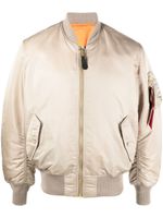 Alpha Industries veste bomber réversible à fermeture zippée - Tons neutres