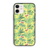 Flamingo party: iPhone 12 Biologisch afbreekbaar hoesje