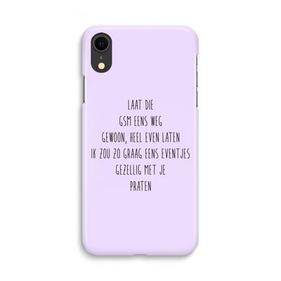 GSM: iPhone XR Volledig Geprint Hoesje