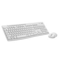 Logitech mk295 silent wireless keyboard and mouse combo, desktopset (grijs, us-international)