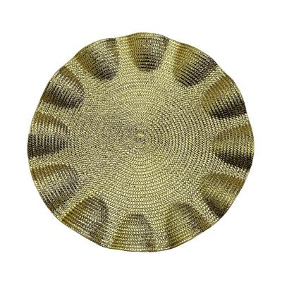 Placemat Versa Gouden Plastic 38 x 38 cm