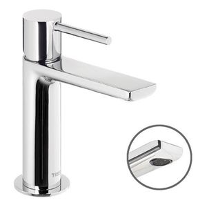 Wastafelkraan Tres Max | Opbouw | Mengkraan | Standaard model | 1-hendel | Rond | Chroom