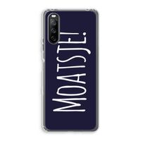 Moatsje!: Sony Xperia 10 III Transparant Hoesje