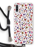 Planets Space: Samsung Galaxy A70 Transparant Hoesje met koord