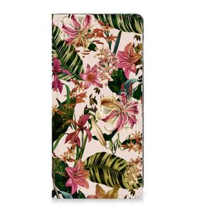 Motorola Edge 40 Smart Cover Flowers