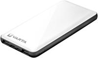 Enzo Varta powerbank 10.000ma zilver + led indicatie usb en usb-c - 3509010