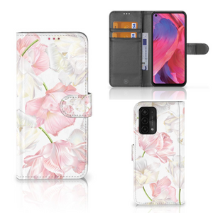 OPPO A54 5G | A74 5G | A93 5G Hoesje Lovely Flowers