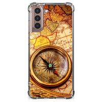 Samsung Galaxy S21 Plus Telefoonhoesje met valbescherming Kompas - thumbnail