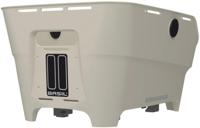 BASIL Fietsmand cento neo wsl achter 46 x 23 x 14 cm - wit