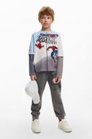 Gecombineerd Spiderman T-shirt - MATERIAL FINISHES - 11/12