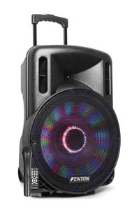 Fenton FT15LED draagbare, actieve 800W PA-speaker