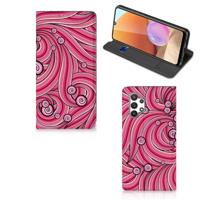 Samsung Galaxy A32 4G | A32 5G Enterprise Editie | Bookcase | Swirl Pink