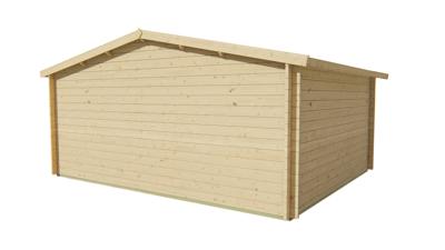 Blokhut - Tuinhuis Jackalyn | 40 mm | bruin geïmpregneerd