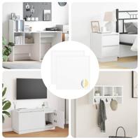 VidaXL Sticker 2 pcs wit ø 20 x 0,5 mm papier