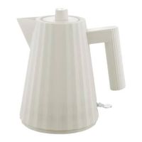 Alessi Plissé Waterkoker 1 L - Wit