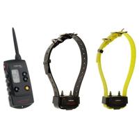 Trainingspakket - NUM'AXES - CANICOM 800 - Voor 2 honden - Zwart/Geel