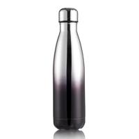 Thermische beker vacuüm kolf warmte waterfles draagbare RVS sport ketel capaciteit: 500ml (wit goud zwart)