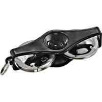 Meinl KRT-BK Key Ring Tambourine sleutelhanger zwart